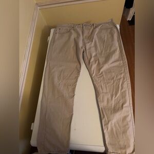 Levi's 502 Beige/Khaki/Tan Waterless Mens Pants.38 x30.